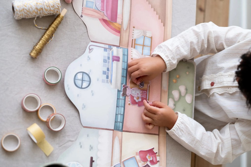 Knižka so samolepkami Dom Rosa