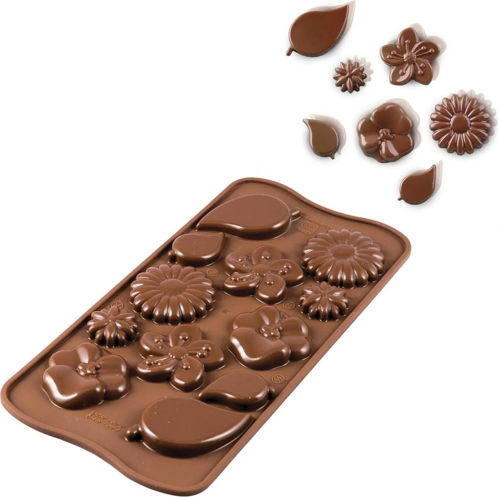 Forma na pralinky Scg44 Choco Garden silikónová