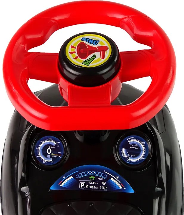 LEAN CARS Car Rider QX-3399-2 Horn Black