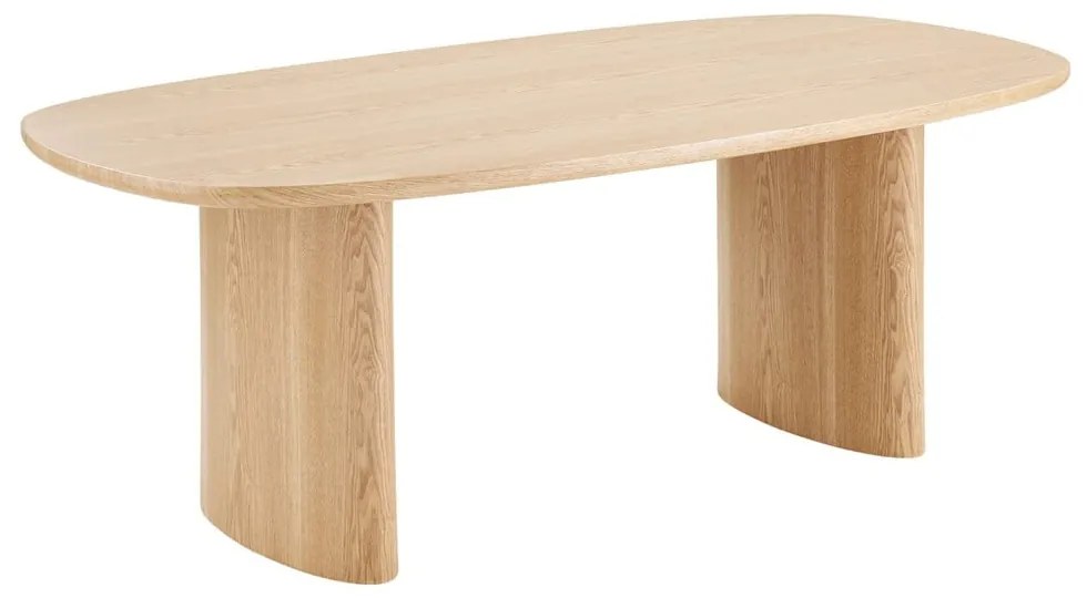 Jedálenský stôl v dekore jaseňa 110x210 cm Serra – House Nordic