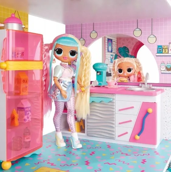 MGA Domček pre bábiky LOL Suprise Fashion dom 502470EUC