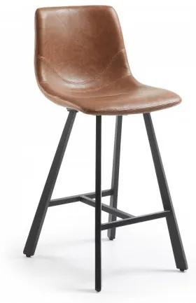 TRAP 60 BAR pultová stolička - posledný 1 ks Hnedá - svetlá