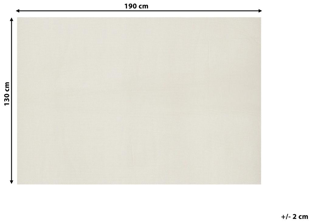 Protišmyková podložka pod koberec 130 x 190 cm BALAD Beliani
