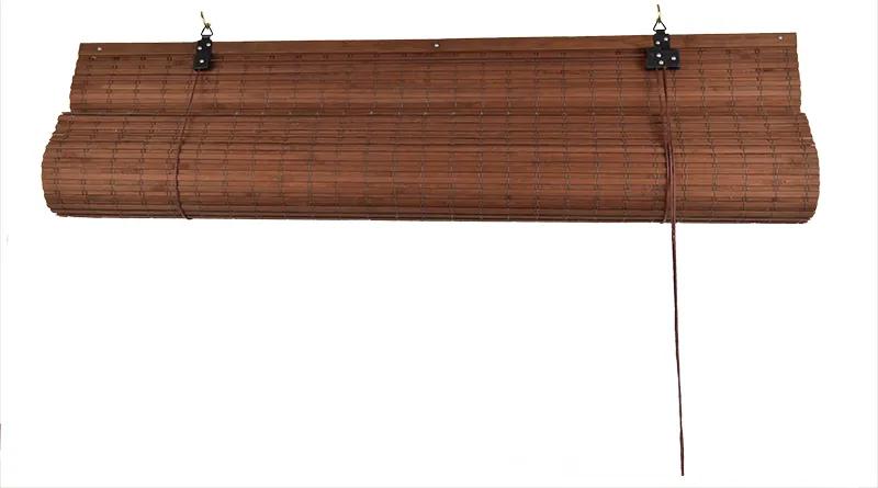 Bambusová zatemňovacia roleta - hnedá Šírka rolety: 120 cm, Rozvin rolety: 200 cm