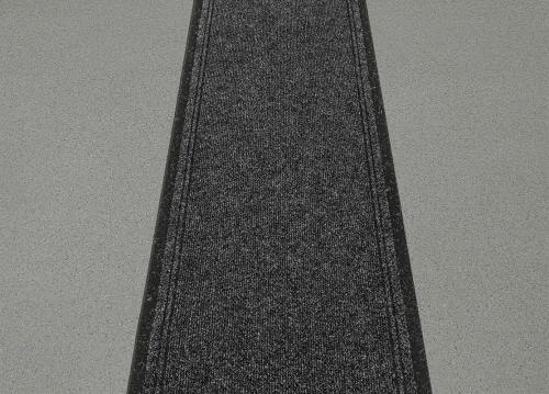 Koberce Breno Behúň MALAGA 2082, šíře role 66 cm, čierna