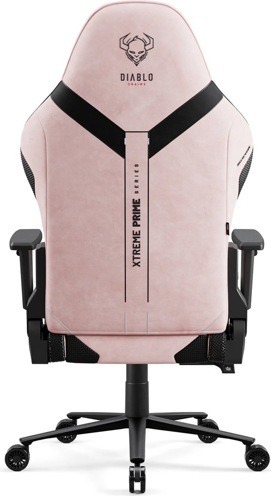 Herné kreslo Normal Size, čierno-ružovej farbe: Diablo X-One Prime Akira Pink