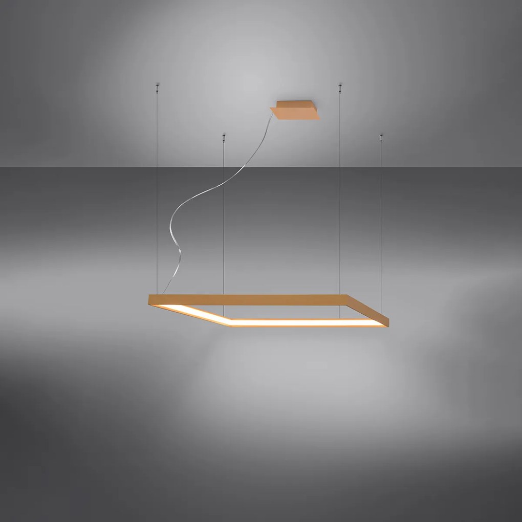 Závesné LED svietidlo Nelya m, 1x LED 50w, 4000k, g
