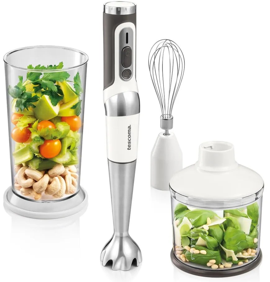 Mixér v bielej a striebornej farbe Grand chef – Tescoma