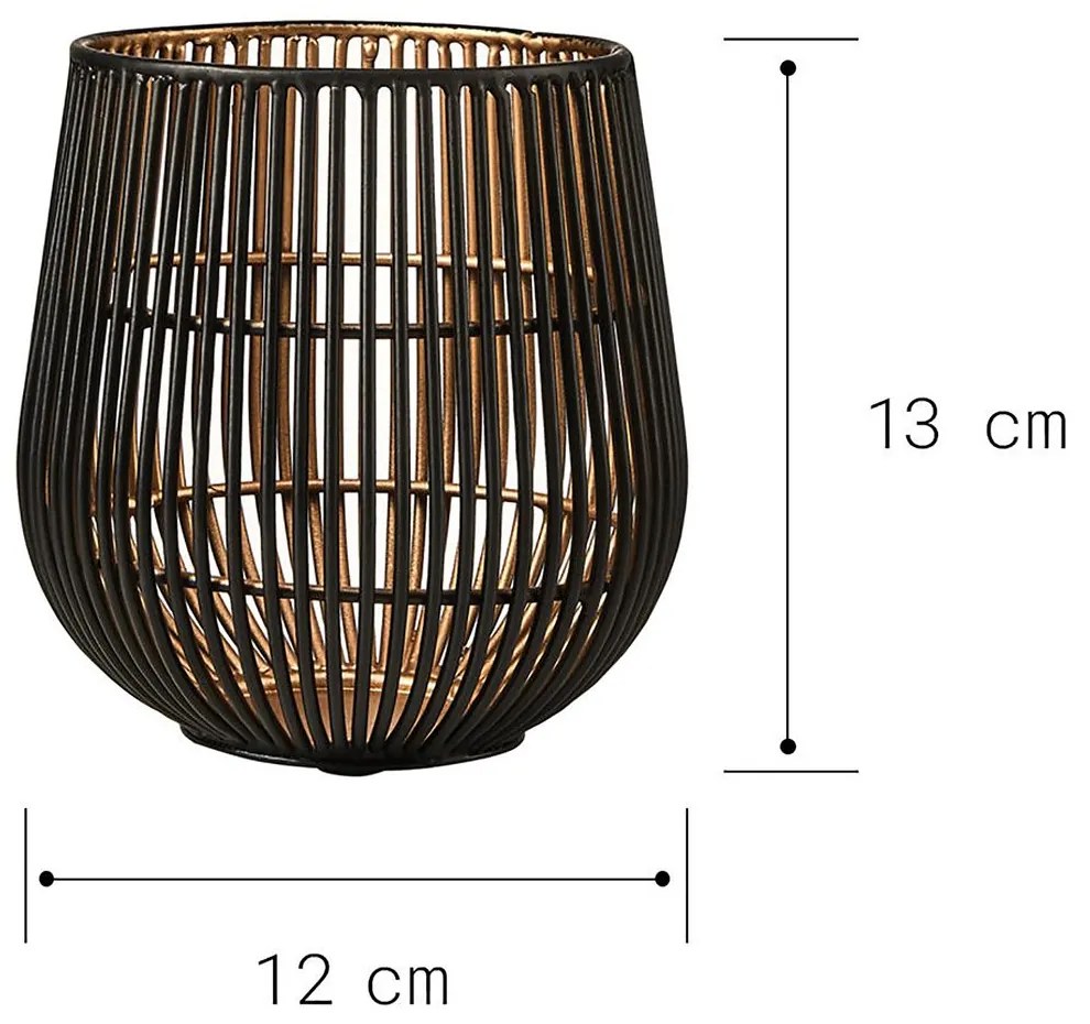 YOKO Svietnik na čajovú sviečku 13 cm