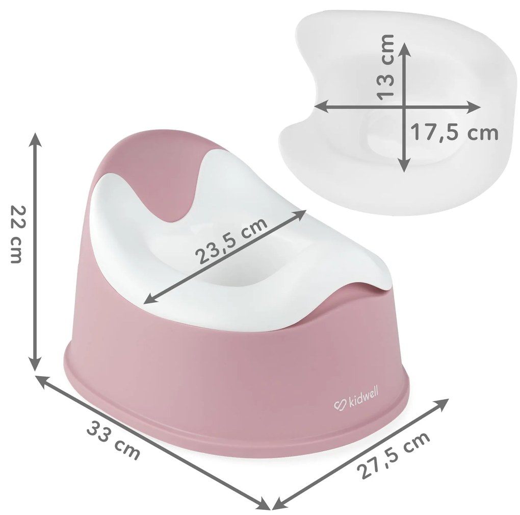 Nocnik Nilo Pink