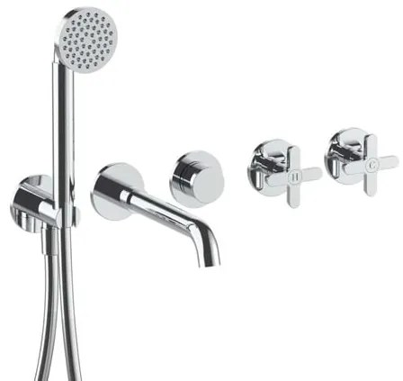 Fantini Icona Classic vaňová batéria bez podomietkového telesa chróm 5302R019B
