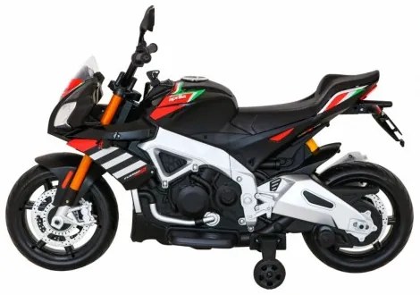RAMIZ Elektrická motorka Aprilia Tuono V4 - čierna