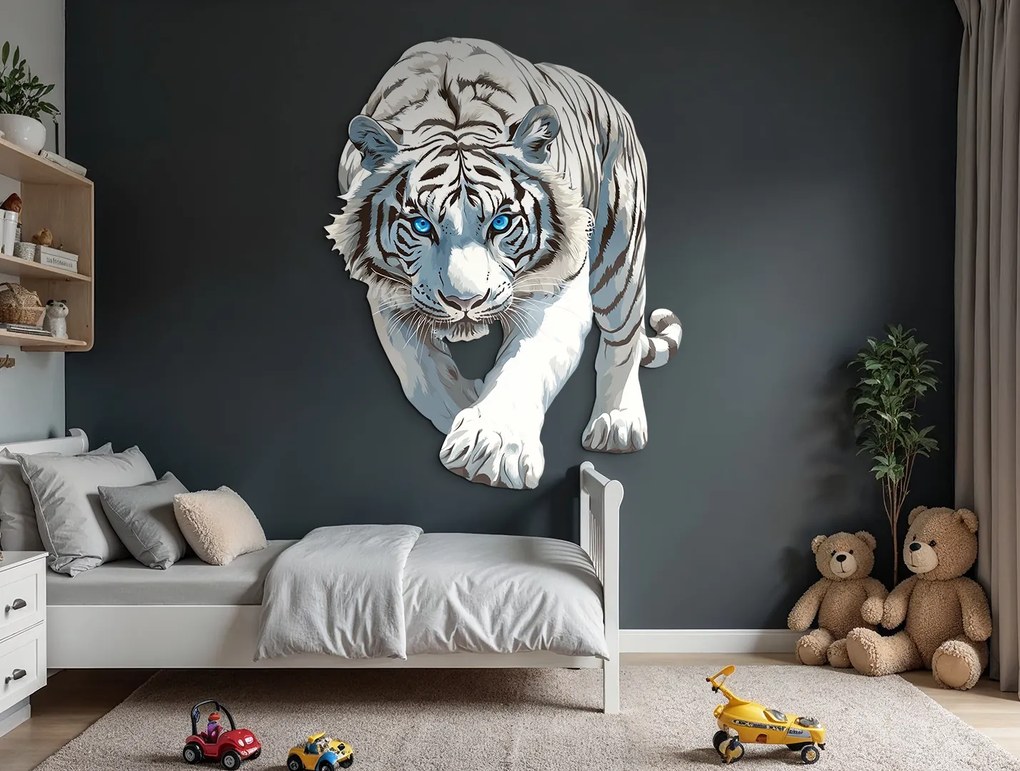 drevko | Obraz Biely tiger 60 x 475 cm
