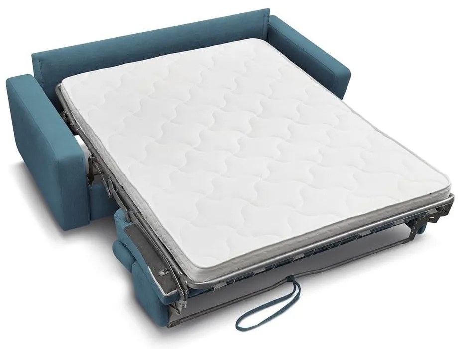 Modrá rozkladacia pohovka 215 cm Monaco – Bobochic Paris