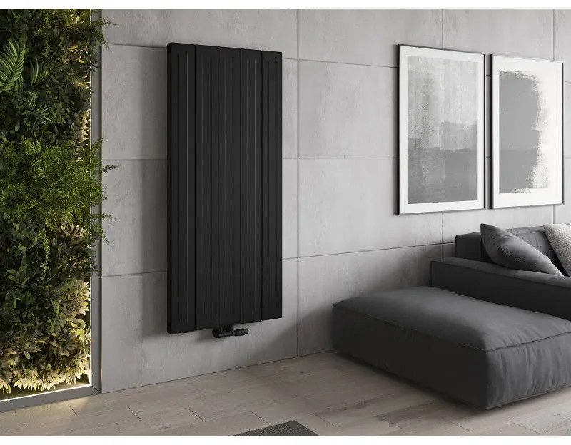 Mexen Waco, vykurovacie teleso 1544 x 694 mm, 2209 W, čierna, W217-1544-694-00-70