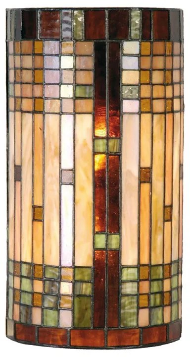 Lampa nástenná Tiffany 20*11*36 JASPER