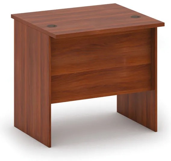 Kancelársky písací stôl MIRELLI, 80x80 cm, orech