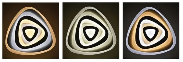 Ecolite WALP03-60W/LED - LED Stmievateľné stropné svietidlo VELA LED/60W/230V + DO