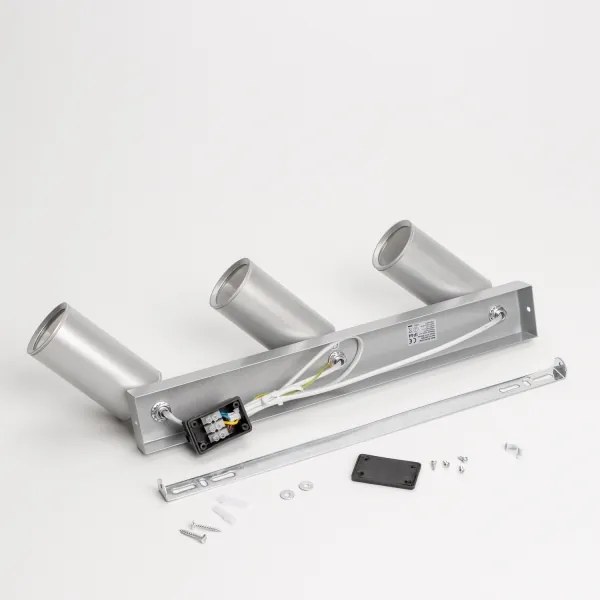 Brilagi - Kúpeľňové bodové svietidlo SELE 3xGU10/30W/230V IP44 strieborná