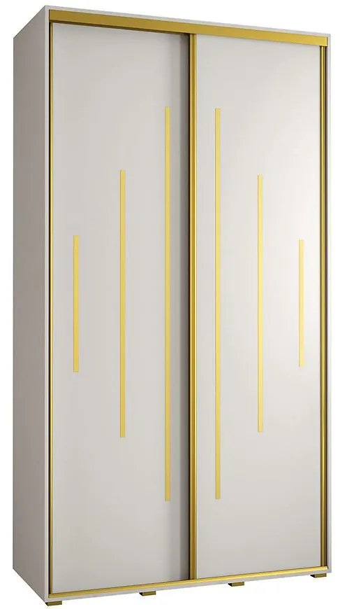 Skriňa 45 Canaris 12 130 biela/gold