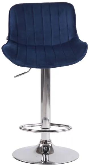 Barová stolička Ernesto modrá