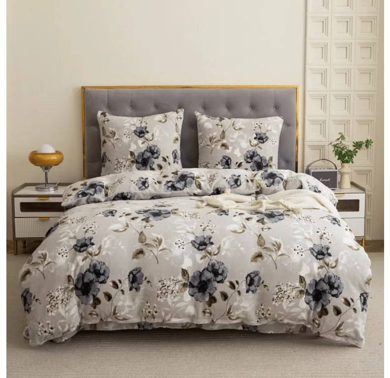 Mikroplyšové obliečky NOMELLA béžové Rozmer obliečky: 70 x 80 cm | 140 x 200 cm