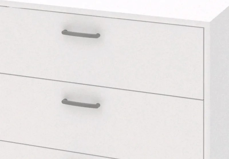 Zásuvková komoda Mega 34, biela