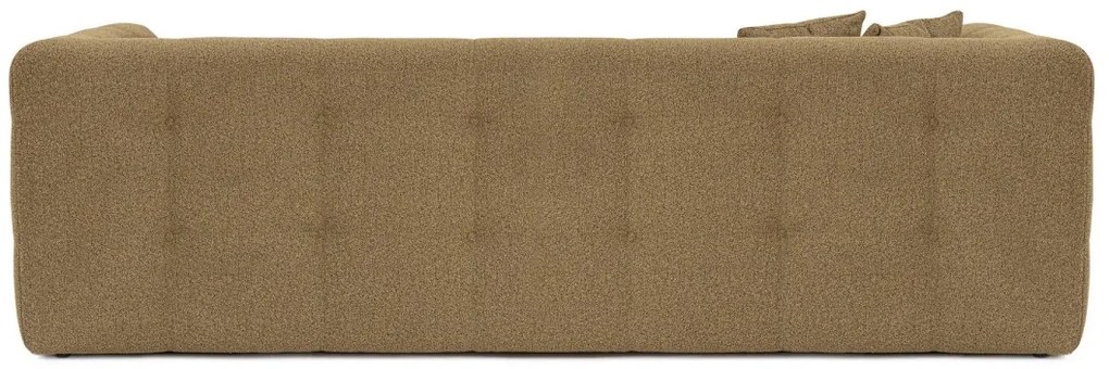 Třímístná pohovka Cady 235 cm khaki
