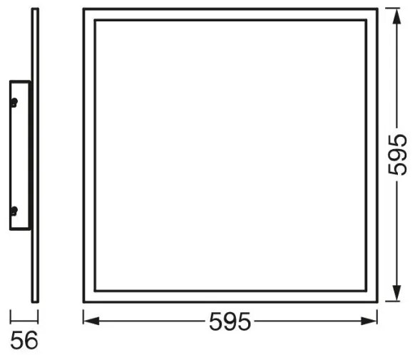 Ledvance - LED Panel PLANON LED/40W/230V