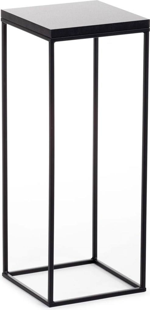 STOJAN NA KVETINÁČ BASICLOFT 60X24X24 CM ČIERNA