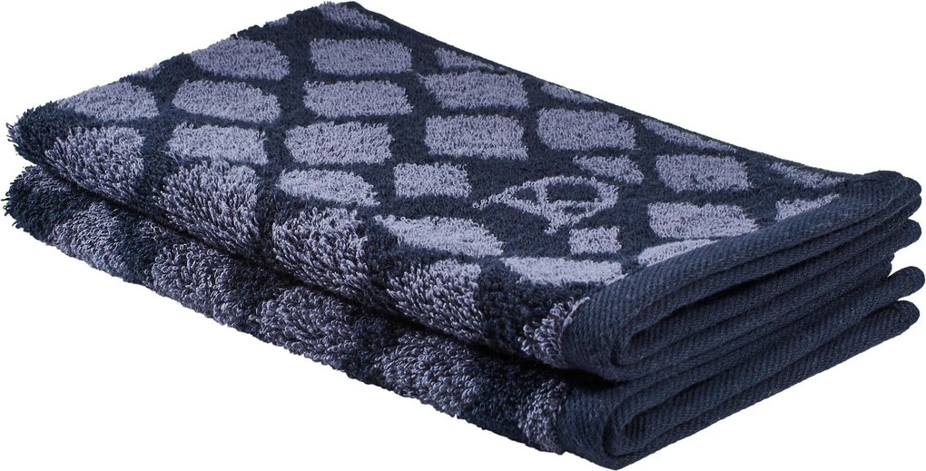 XXXLutz UTERÁK PRE HOSTÍ, 30/50 cm, modrá, tmavomodrá Dieter Knoll - Kúpeľňový textil - 006792011903