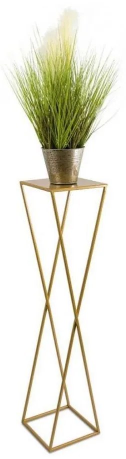 Stojan na kvety 100x24 zlatá