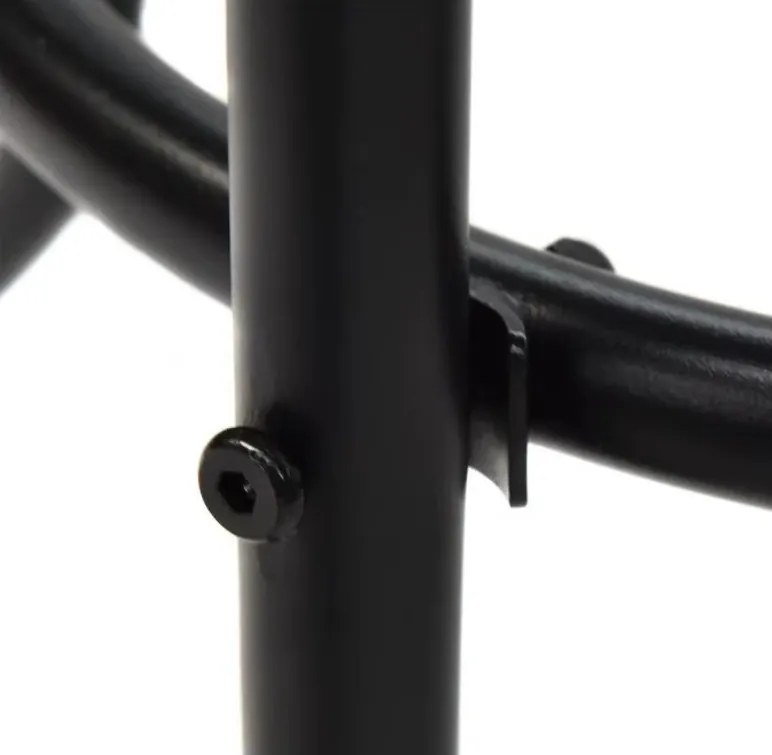 TRENDIE Záhradný stolík so sklom 80 cm okrúhly