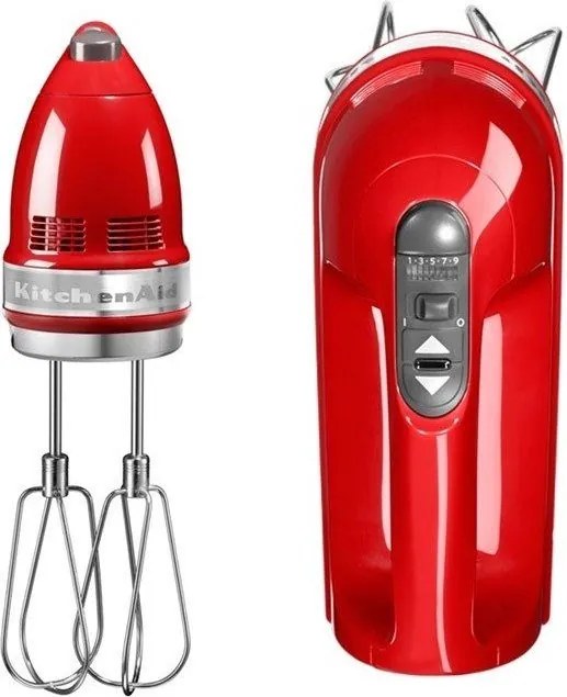 Ručný mixér KitchenAid červený