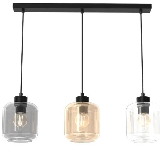 Náhradné sklo k lustru SOMBRA E27, priemer 16 cm, číre