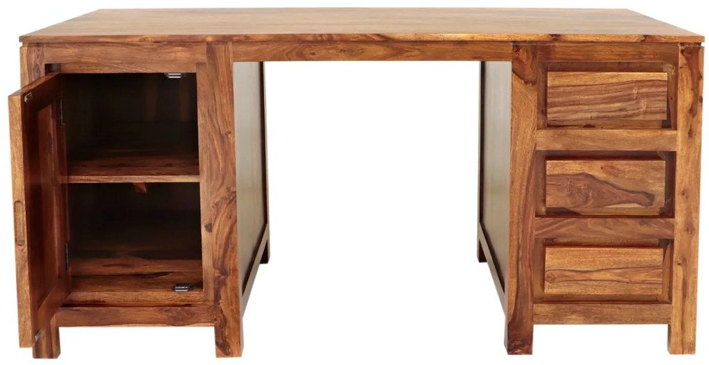 furniture-nabytek.cz - Pc stůl masiv z dřeva palisandr 160x76x80