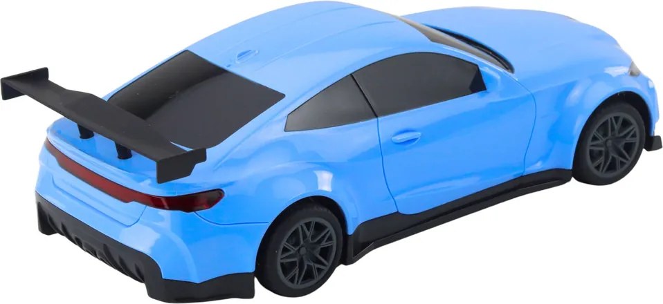 LEAN Toys Elektrické športové auto diaľkovo ovládaná nabíjacia stanica Blue