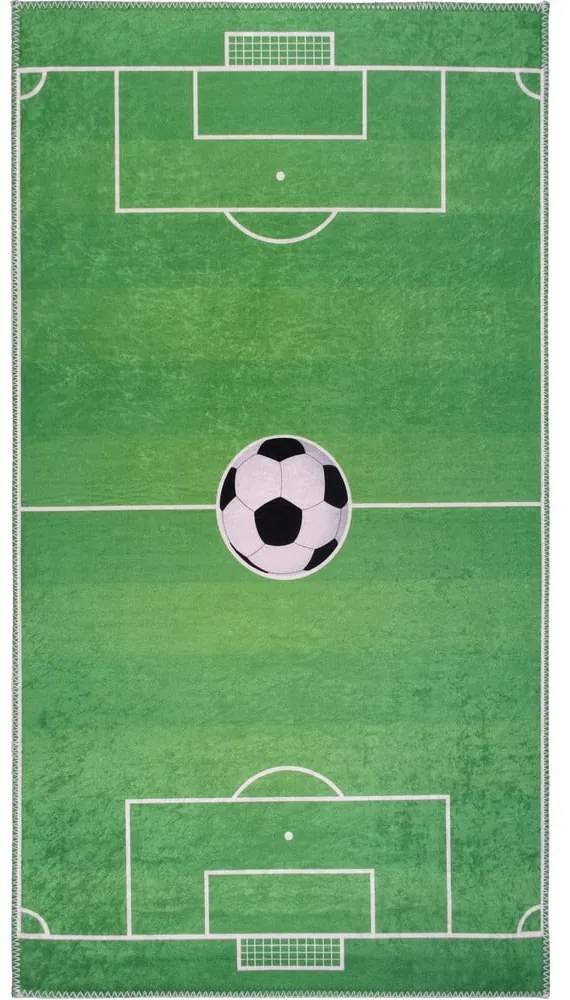 Zelený prateľný detský hrací koberec 120x180 cm Soccer Time – Vitaus