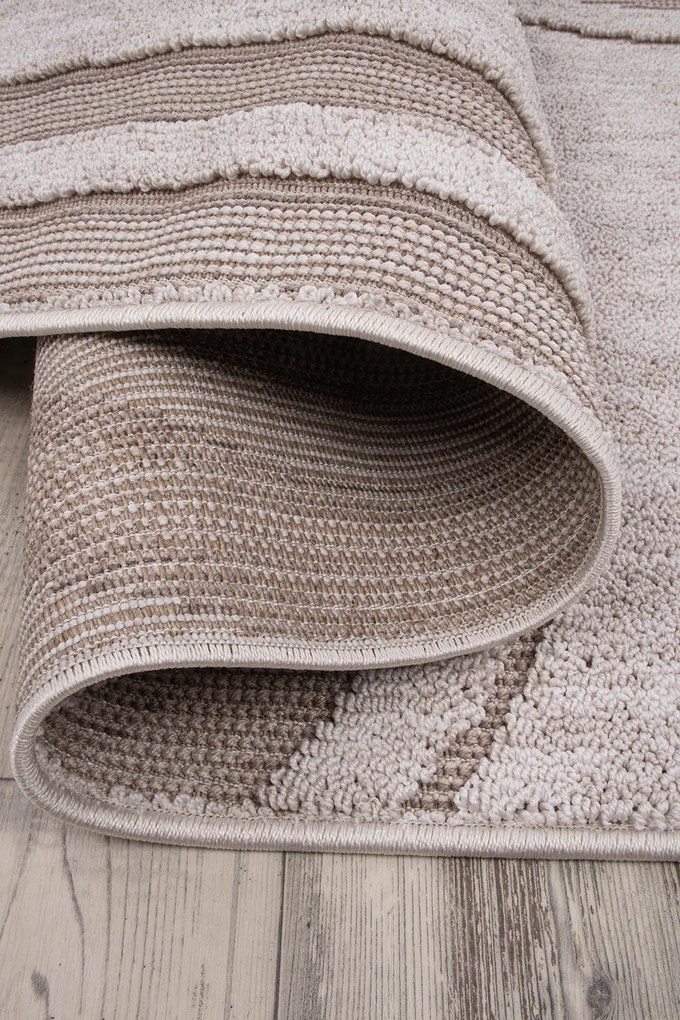 Koberec Benita 092A D.BEIGE/CREAM rozmery koberec: 160x230 cm