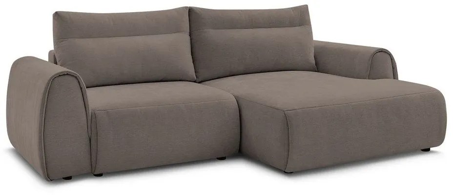 Hnedá rohová pohovka Aden – Bobochic Paris