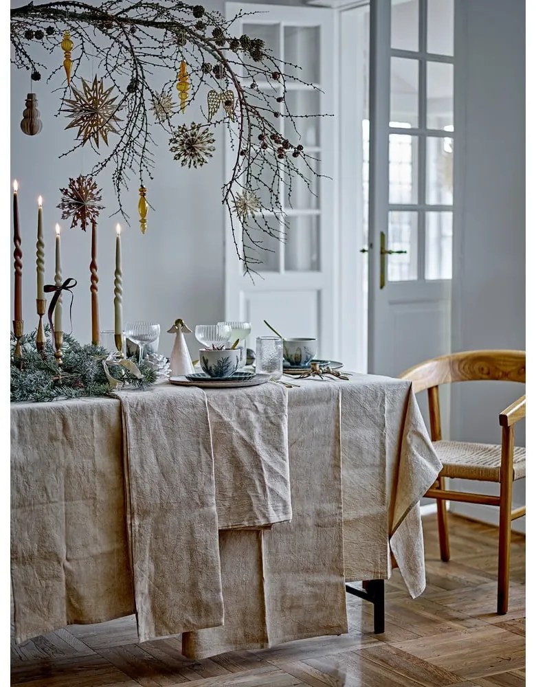 Papierové závesné vianočné dekorácie v súprave 6 ks Star – Bloomingville