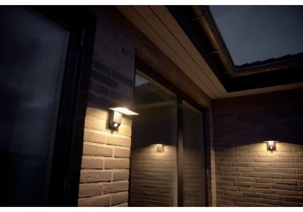 Nordlux - LED solárne nástenné svietidlo s čidlom RICA LED/5W/3,7V IP44