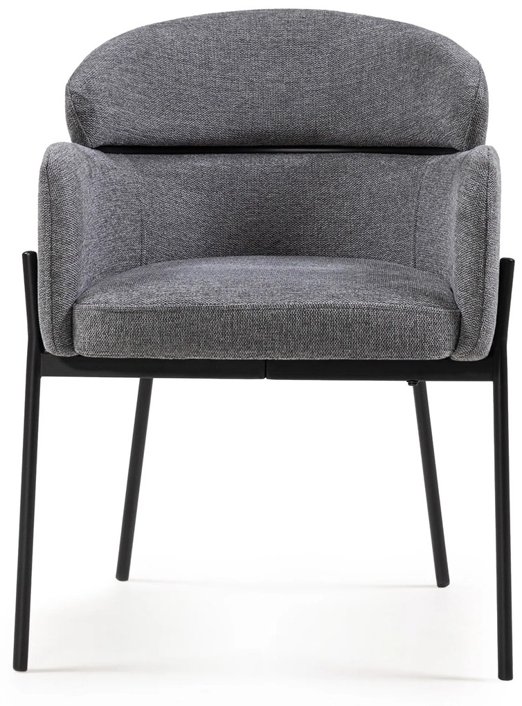 Jídelní křeslo GRANDA šedé