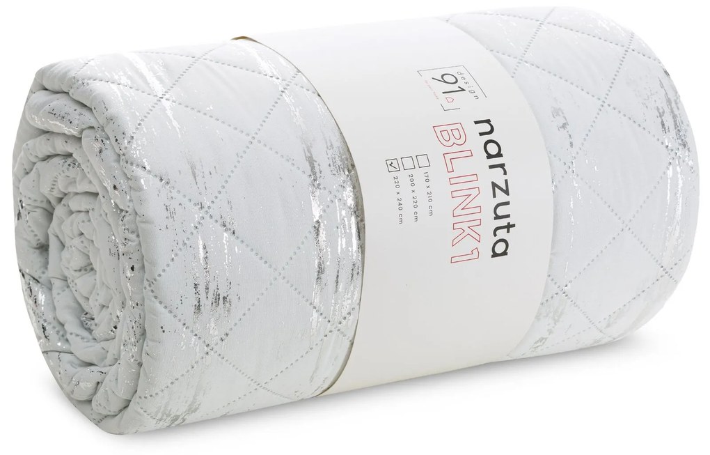 PREHOZ NA POSTEĽ BLINK1 170X210 CM BIELY