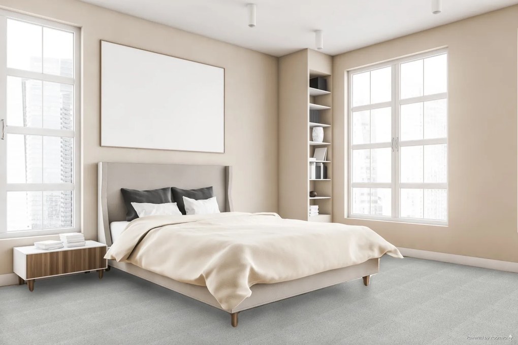 ITC, Koberec metráž La Scala 6912, na mieru, šíře 4m, šedá, twinback (filc+juta), obchodné priestory