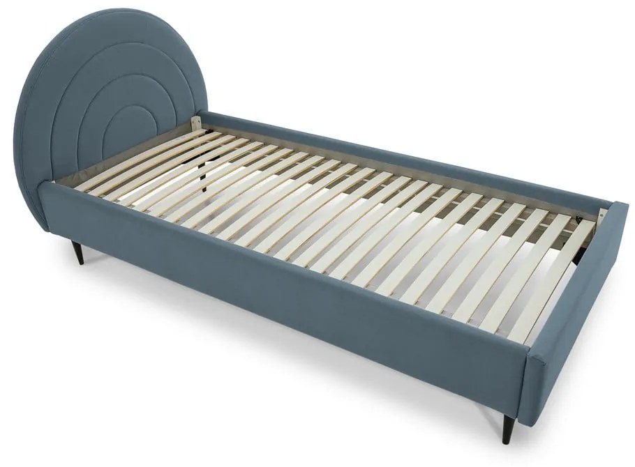 Modrá detská posteľ 90x200 cm Rainbow – Scandic