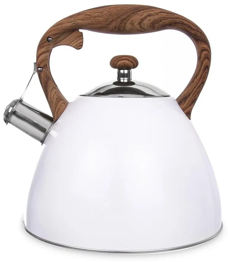 Čajník s píšťalou WOODEN 3,5 l