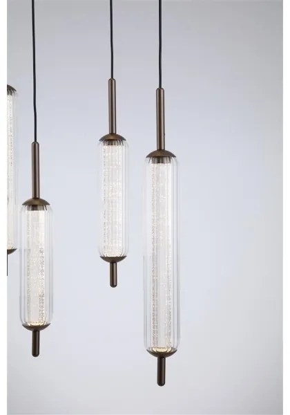 Searchlight 76210-7CL - LED stmievateľný závesný luster na lanku CATTAIL LED/33W/230V