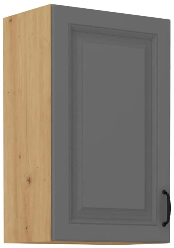 Kuchynská skrinka Stilo dustgrey/artisan 45g/72 1f