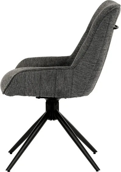 Jedálenská stolička sivá HC-535 GREY2